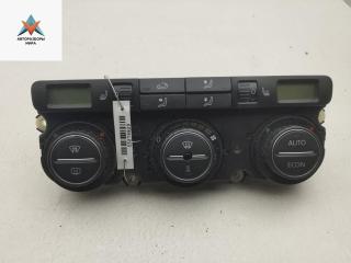 блок управления печки / климат-контроля Volkswagen Passat B6 2006, 2.0 л., бензин, МКПП, серый, седан