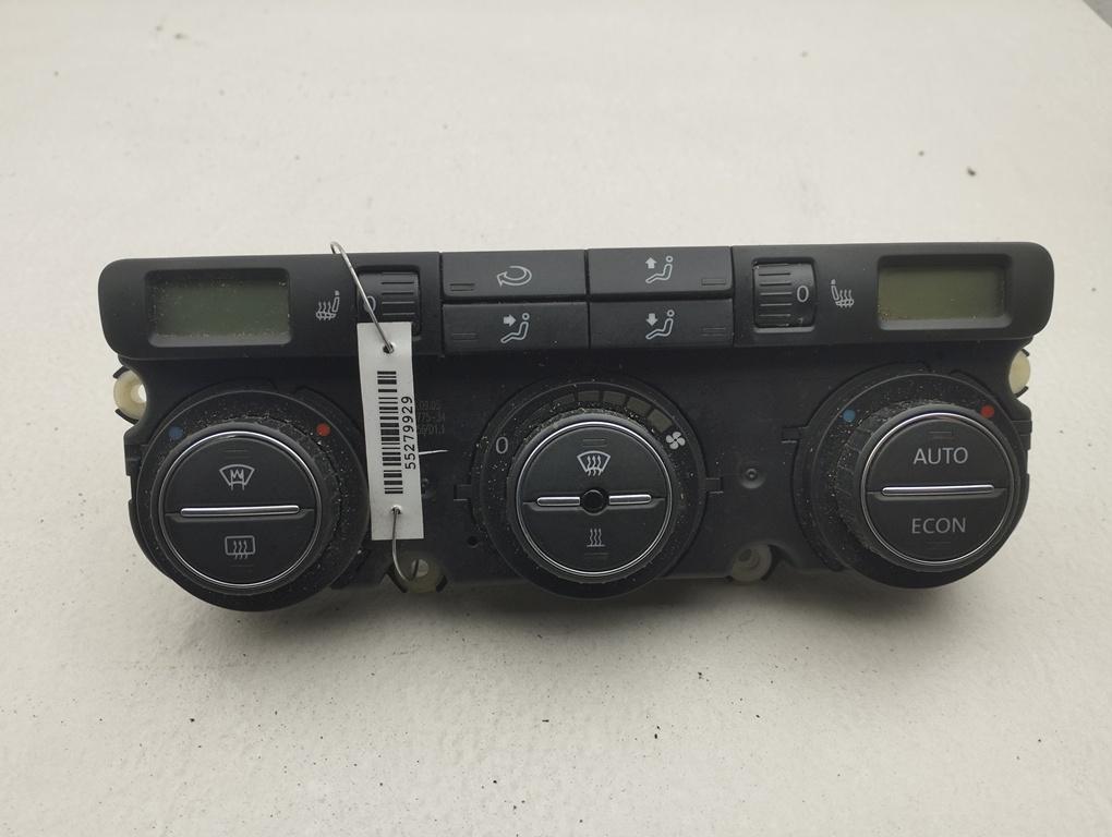 блок управления печки / климат-контроля Volkswagen Passat B6 2006, 2.0 л., бензин, МКПП, серый, седан