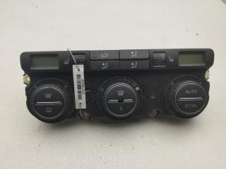 блок управления печки / климат-контроля Volkswagen Passat B6 2006, 2.0 л., бензин, МКПП, серый, седан