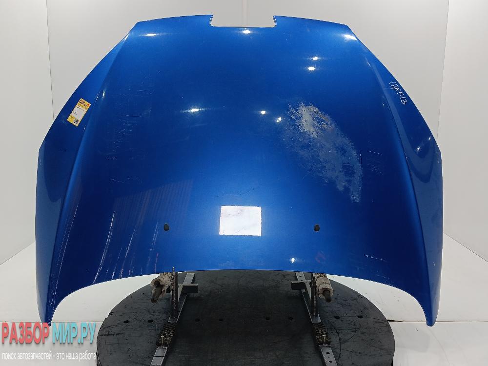 капот Peugeot 407 1 поколение 2007, цвет - фото №1