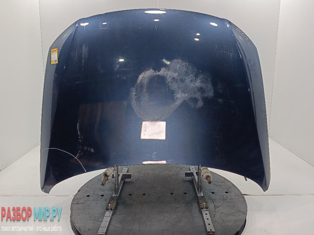 капот Volkswagen Passat B6 2008, цвет - фото №1