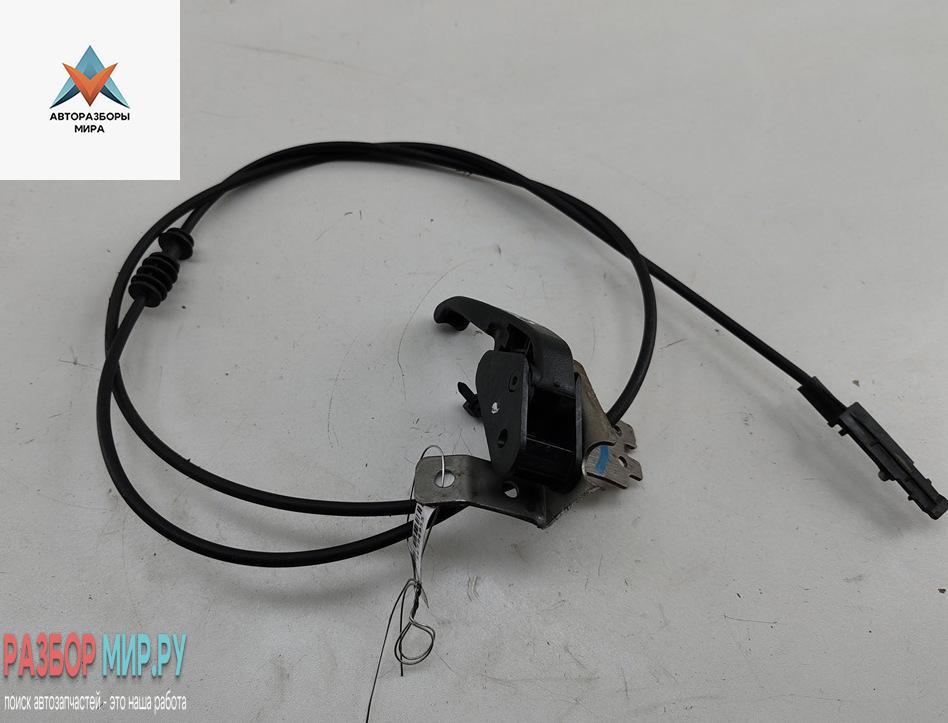 трос капота Renault Scenic 2 поколение 2005, 1.6 л., бензин, МКПП, чёрный, минивэн - фото №1