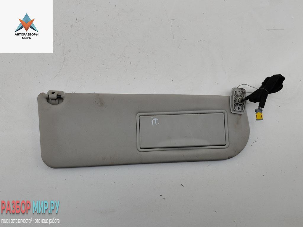 козырек солнцезащитный Fiat Ulysse 2 поколение 2006, 2.0 л., дизель, МКПП, серый, минивэн - фото №1