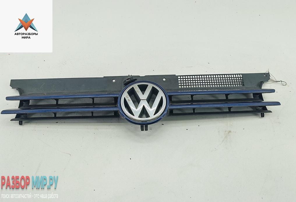 решетка радиатора Volkswagen Golf 4 поколение 1999, синий, хетчбэк 5 дв., 1J0853651H - фото №1