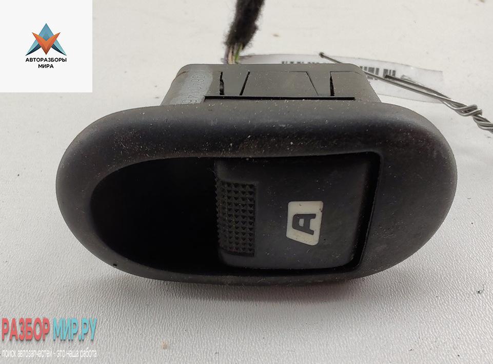 кнопка стеклоподъемника переднего правого Citroen C3 (FC/FN, 2003, 1.1 л., бензин, МКПП, чёрный, хетчбэк 5 дв., 96401469XT - фото №1