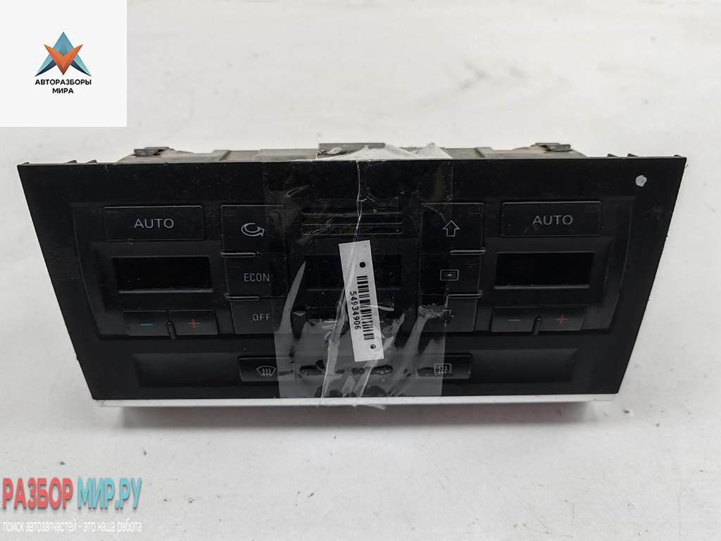 блок управления печки / климат-контроля Audi A4 B7 2006, 1.8 л., Ti, бензин, МКПП, серый, универсал, 8E0820043BJ - фото №1