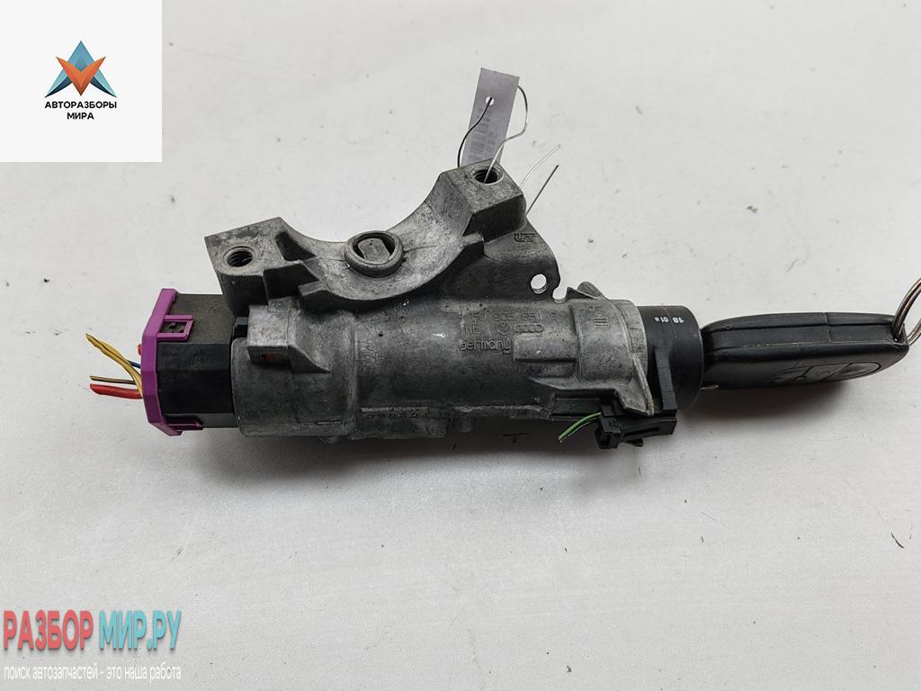 замок зажигания Audi A4 B6 2001, 2.0 л., бензин, МКПП, серый, универсал, 4B0905851C - фото №1