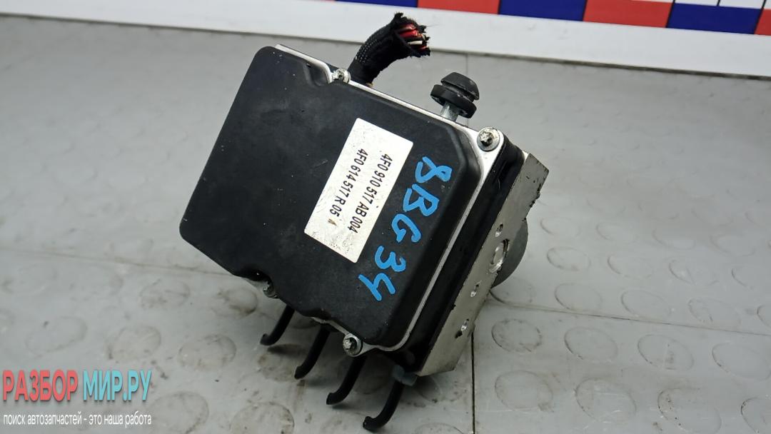 блок ABS Audi A6 Allroad Quattro C6 2006, 3.0 л., дизель, АКПП, универсал, 4F0614517R, 4F0910517AB - фото №1