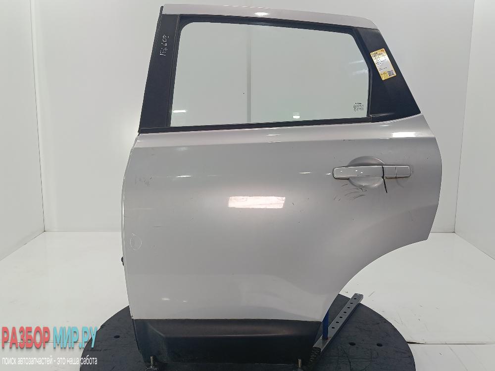 дверь задняя левая Nissan Qashqai 1 поколение 2009, цвет - фото №1