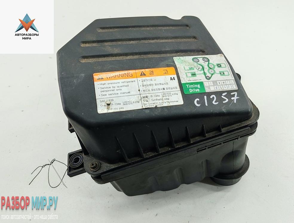 корпус воздушного фильтра Chevrolet Kalos 1 поколение 2007, 1.4 л., бензин, МКПП, чёрный, хетчбэк 5 дв., 96814238 - фото №1