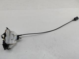 замок двери передней левой Renault Scenic 2 поколение 2005, 1.6 л., бензин, МКПП, чёрный, минивэн
