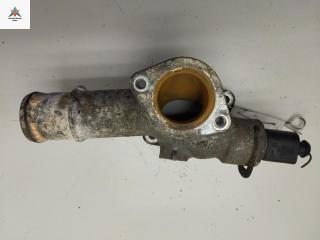 фланец (тройник) системы охлаждения Ford Galaxy 1 поколение [рестайлинг] 2003, 1.9 л., дизель, МКПП, чёрный, минивэн