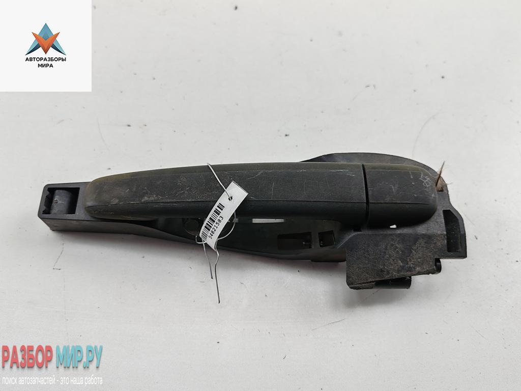 ручка наружная передняя правая Citroen C3 (FC/FN, 2003, 1.1 л., бензин, МКПП, чёрный, хетчбэк 5 дв., 9650444380 - фото №1