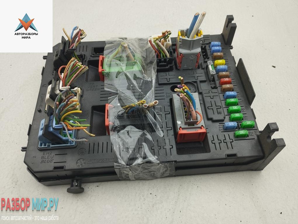 блок комфорта Peugeot 308 T7 2008, 1.6 л., бензин, МКПП, серый, универсал, 9664058780, BSI04EVK0100. - фото №1