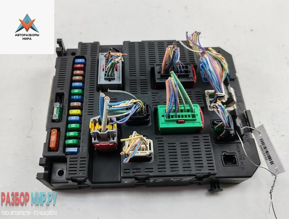 блок комфорта Fiat Ulysse 2 поколение 2006, 2.0 л., дизель, МКПП, серый, минивэн, 9659285280, BSIP0200. - фото №1