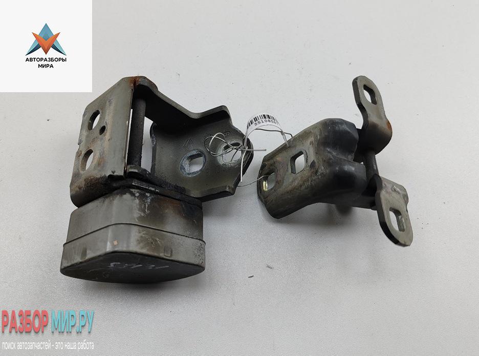 петля двери Renault Scenic 2 поколение 2005, чёрный, минивэн - фото №1