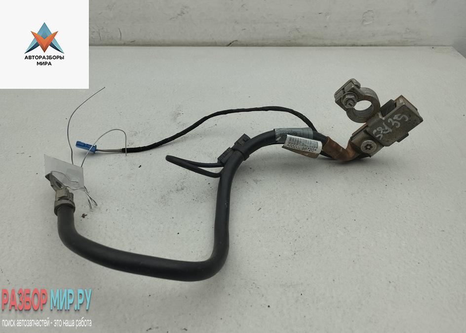 минусовой провод аккумулятора BMW 5 серия E60/E61 2004, 2.5 л., дизель, АКПП, чёрный, универсал, 0390537 - фото №1