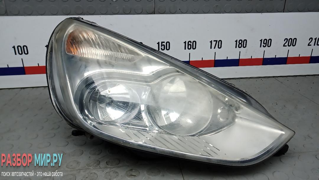 фара правая Ford S-Max 1 поколение 2007, 2.0 л., дизель, МКПП, минивэн - фото №1