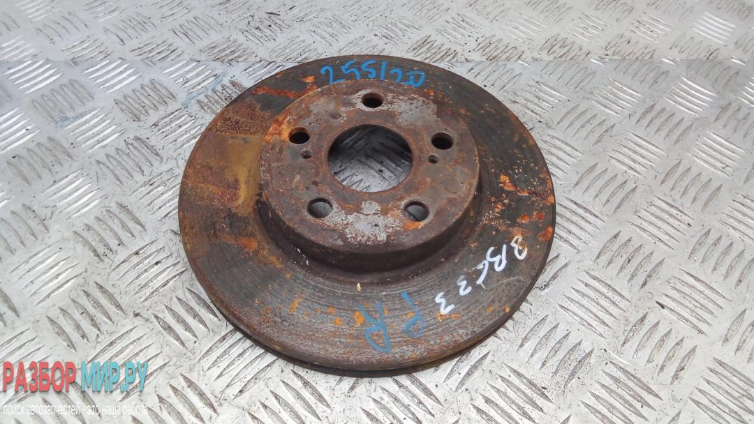 диск тормозной передний Toyota Prius 2 поколение 2008, 1.5 л., бензин, АКПП, хетчбэк 5 дв. - фото №1