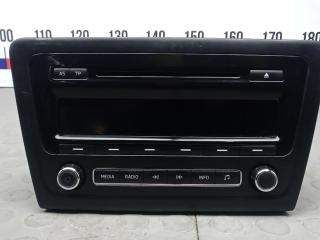 магнитола Skoda Rapid 1 поколение 2014, 1.6 л., дизель, МКПП, хетчбэк 5 дв.