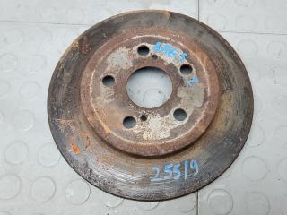 диск тормозной задний Toyota Prius 3 поколение [рестайлинг] 2012, 1.8 л., бензин, АКПП, хетчбэк 5 дв.