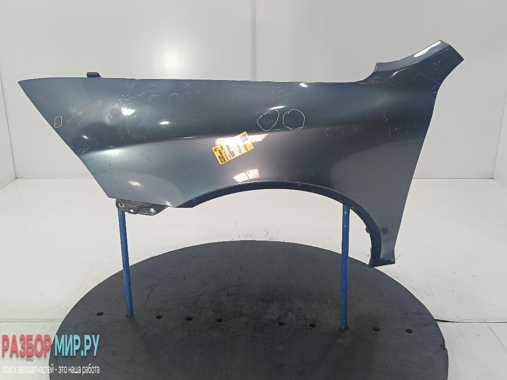 крыло переднее левое Skoda Octavia 2 поколение (A5) 2007, цвет - фото №1