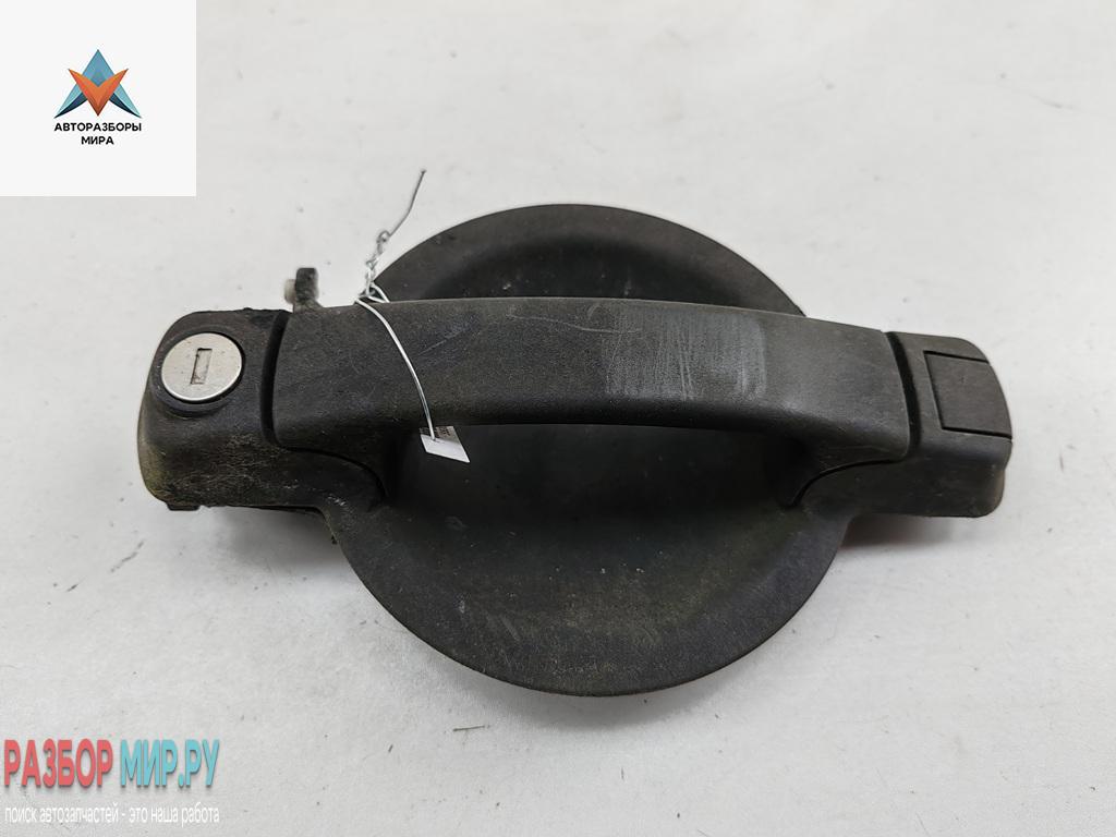 ручка наружная передняя правая Fiat Doblo 1 поколение 2002, 1.6 л., бензин, МКПП, красный, фургон, 232884 - фото №1