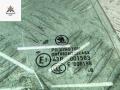 форточка задняя правая Skoda Fabia 2 поколение (5J) 2009, 1.2 л., бензин, МКПП, серый, хетчбэк 5 дв., 43R001583 - фото №2