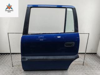 дверь сдвижная Opel Zafira 1 поколение (A) 2002, синий, минивэн