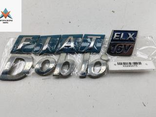 эмблема Fiat Doblo 1 поколение 2002, 1.6 л., бензин, МКПП, красный, фургон