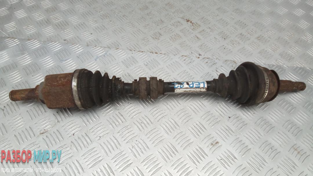 полуось передняя левая (приводной вал, ШРУС) Renault Kadjar 1 поколение 2016, 1.5 л., дизель, МКПП, хетчбэк 5 дв. - фото №1