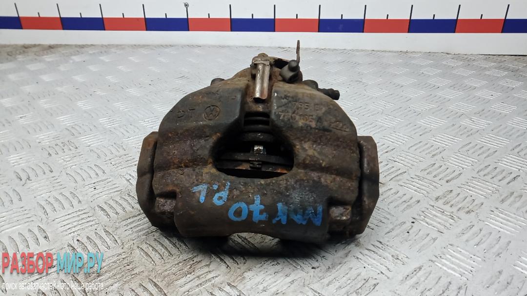 суппорт передний левый Volkswagen Transporter T5 2005, 1.9 л., дизель, МКПП, микроавтобус - фото №1