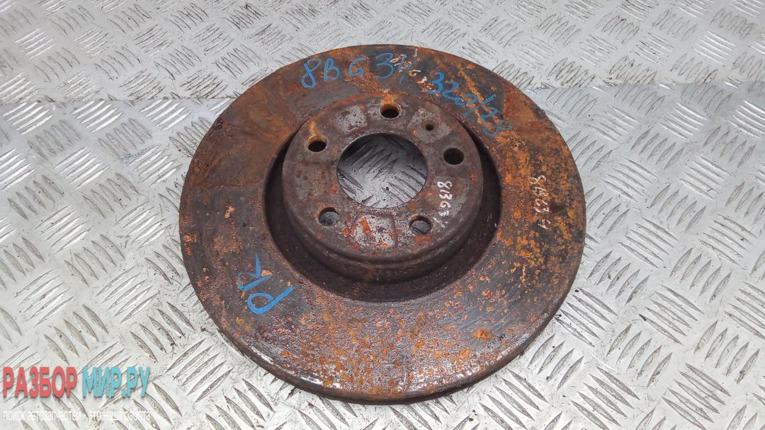 диск тормозной передний Audi A6 Allroad Quattro C6 2006, 3.0 л., дизель, АКПП, универсал - фото №1