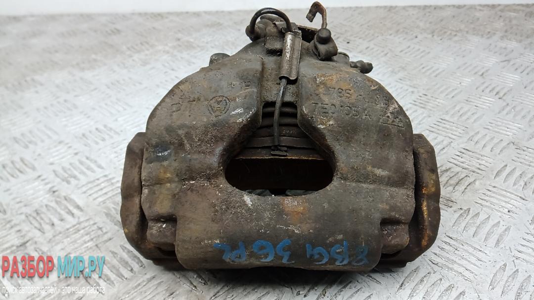 суппорт передний левый Volkswagen Transporter T5 2005, 1.9 л., дизель, МКПП, микроавтобус - фото №1