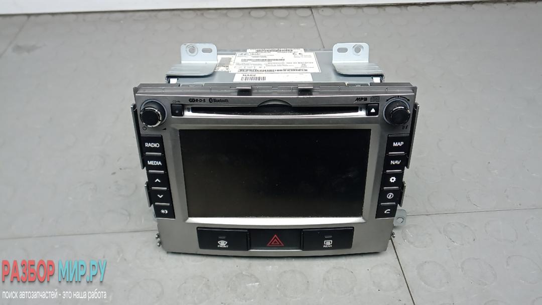 магнитола Hyundai Santa Fe 3 поколение (DM) 2012, 2.2 л., дизель, АКПП, внедорожник 5 дв. - фото №1