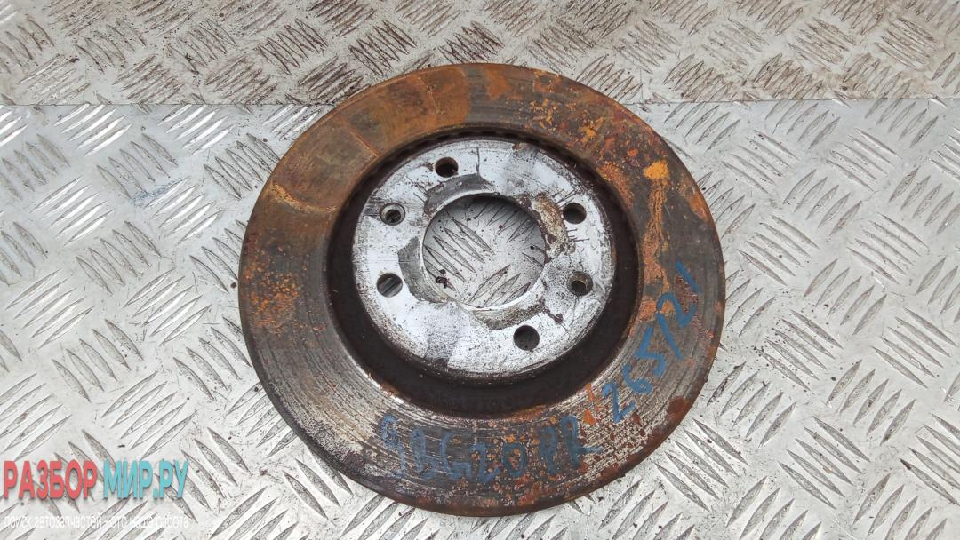 диск тормозной передний Citroen C4 Cactus 2019, 1.5 л., дизель, МКПП, внедорожник 5 дв. - фото №1