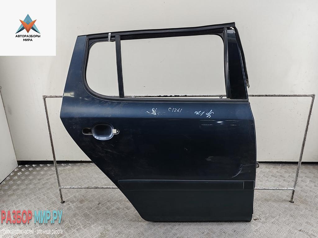 дверь сдвижная Skoda Fabia 2 поколение (5J) 2009, серый, хетчбэк 5 дв. - фото №1