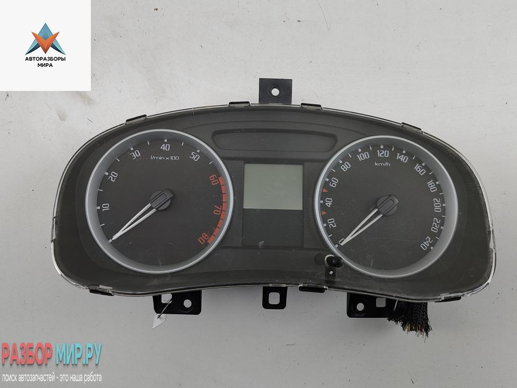 приборная панель Skoda Fabia 2 поколение (5J) 2009, 1.2 л., бензин, МКПП, серый, хетчбэк 5 дв., 5J0920811B - фото №1