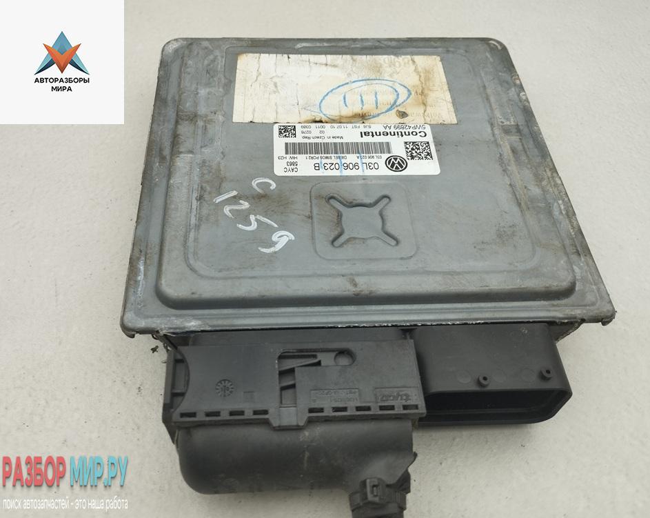 ЭБУ Volkswagen Golf 6 поколение 2010, 1.6 л., дизель, МКПП, серый, универсал, 03L906023B - фото №1