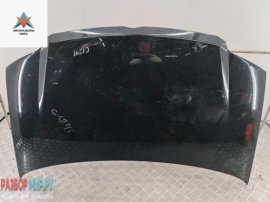 капот Fiat Panda 2 поколение 2009, 1.2 л., бензин, МКПП, чёрный, хетчбэк 5 дв. - фото №1