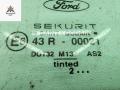 стекло двери задней левой Ford Mondeo 3 поколение [рестайлинг] 2003, 2.0 л., дизель, МКПП, синий, универсал - фото №2