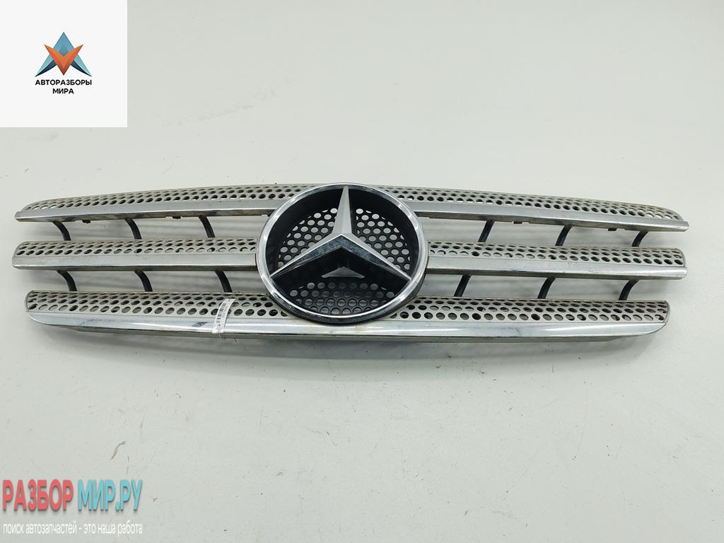 решетка радиатора Mercedes-Benz M-Class ML W163 2002, чёрный, внедорожник 5 дв., 1638800985 - фото №1