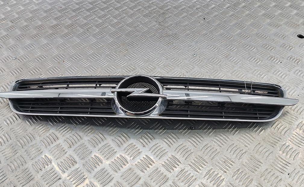 решетка радиатора Opel Vectra C 2004, синий, универсал, 464192822 - фото №1