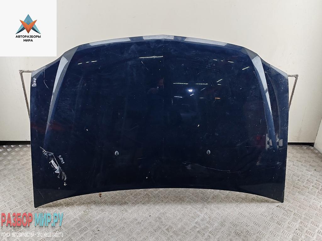 капот Dacia (Renault) Logan 2010, 1.4 л., бензин, МКПП, синий, универсал - фото №1