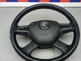 руль Skoda Rapid 1 поколение 2013, 1.6 л., дизель, МКПП, хетчбэк 5 дв., 5J0419091P