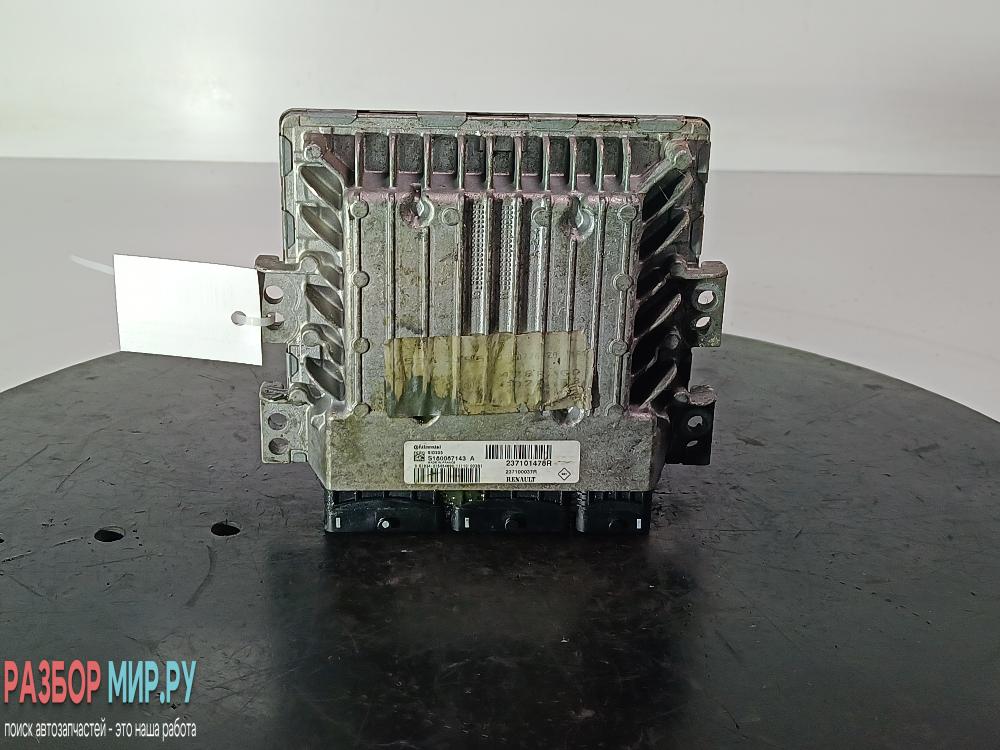 Блок управления двигателем Renault Scenic 3 поколение 2011, Дизель 1.5, цвет, 237101478R - фото №1