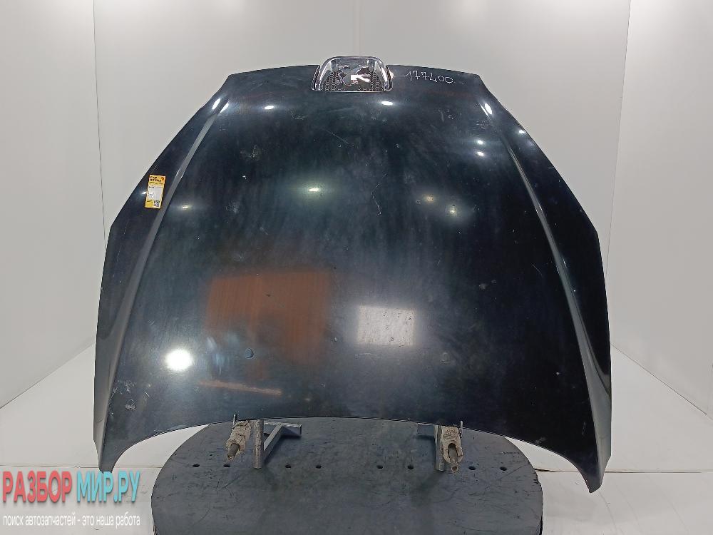 капот Peugeot 407 1 поколение 2006, цвет - фото №1