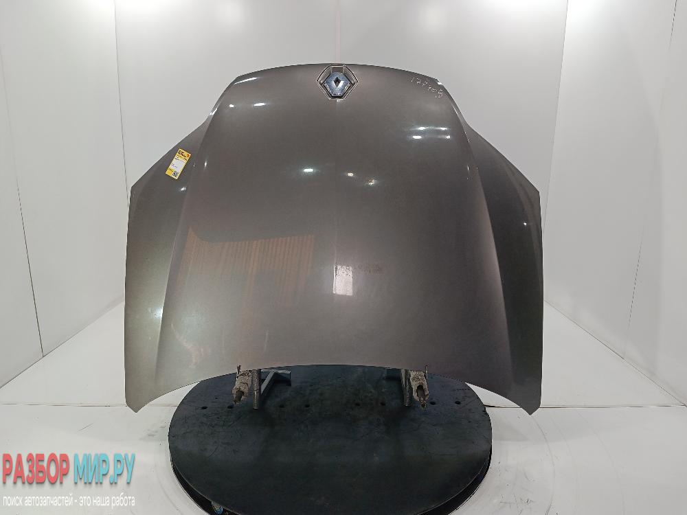 капот Renault Laguna 3 поколение 2009, цвет - фото №1