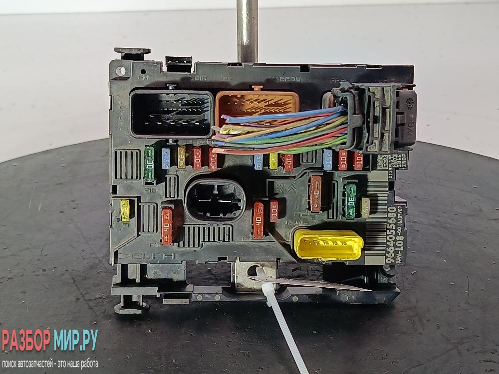 блок предохранителей Citroen C4 1 поколение 2006, цвет, 9661708080 - фото №1