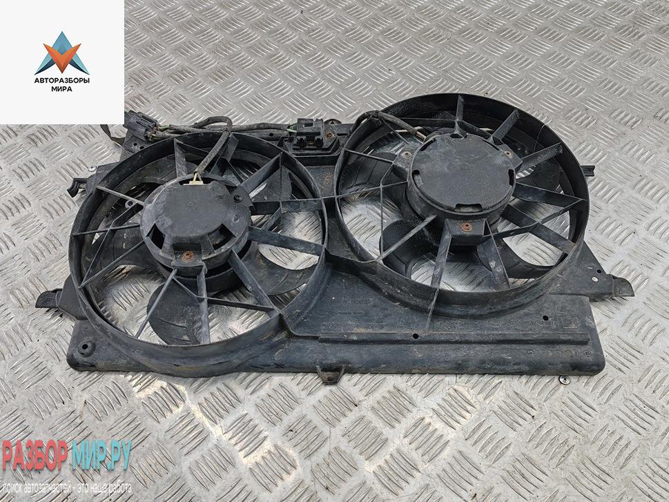 вентилятор радиатора Ford Focus 1 поколение 1999, 1.6 л., i, бензин, МКПП, синий, универсал, 98AB8C607DL - фото №1